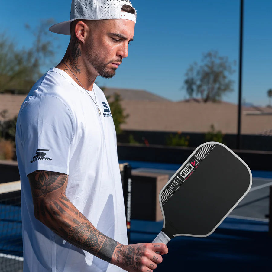 Tyson McGuffin with JOOLA Pro IV paddle