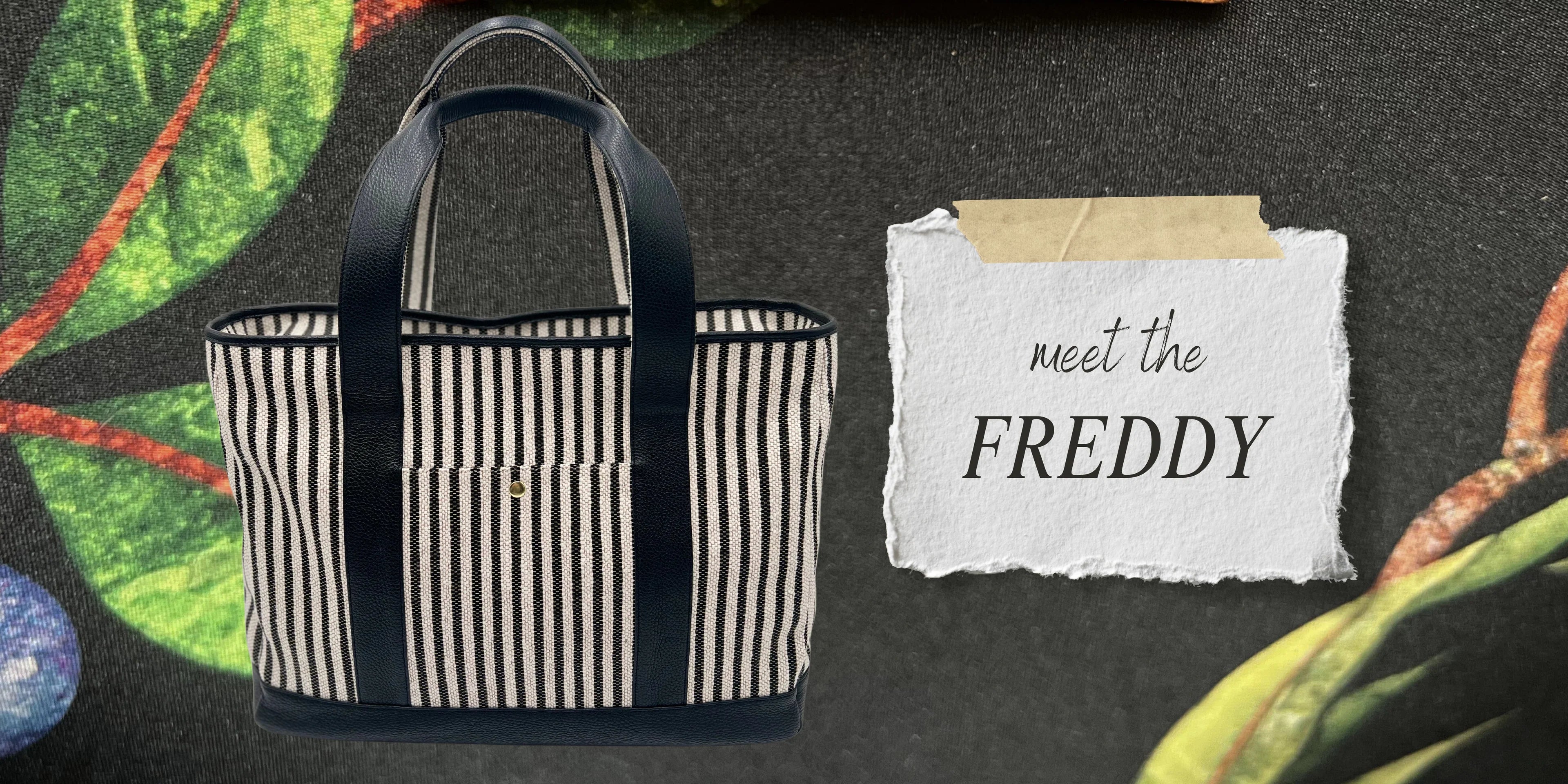 The Freddy Designer Sports Bag: Stripe