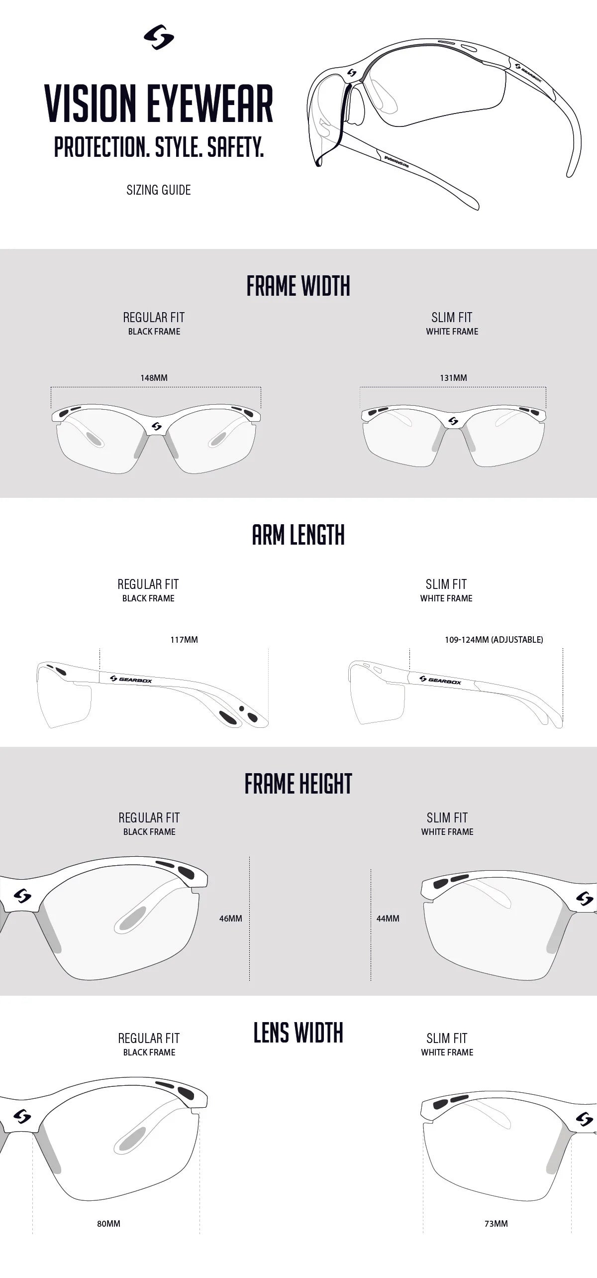 Vision Eyewear (Multiple Styles)