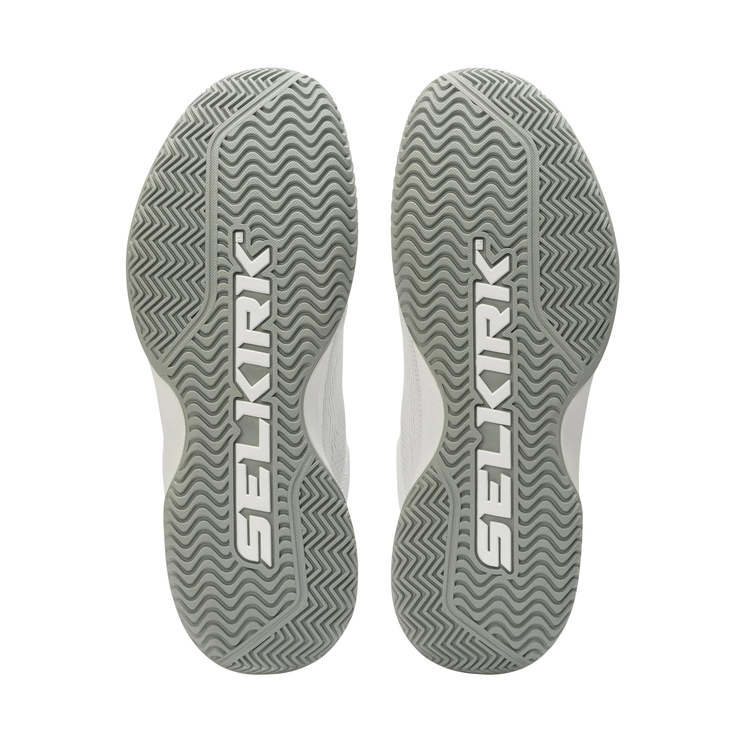 Selkirk CourtStrike Pickleball Shoes - Bottom Soles - Green and White